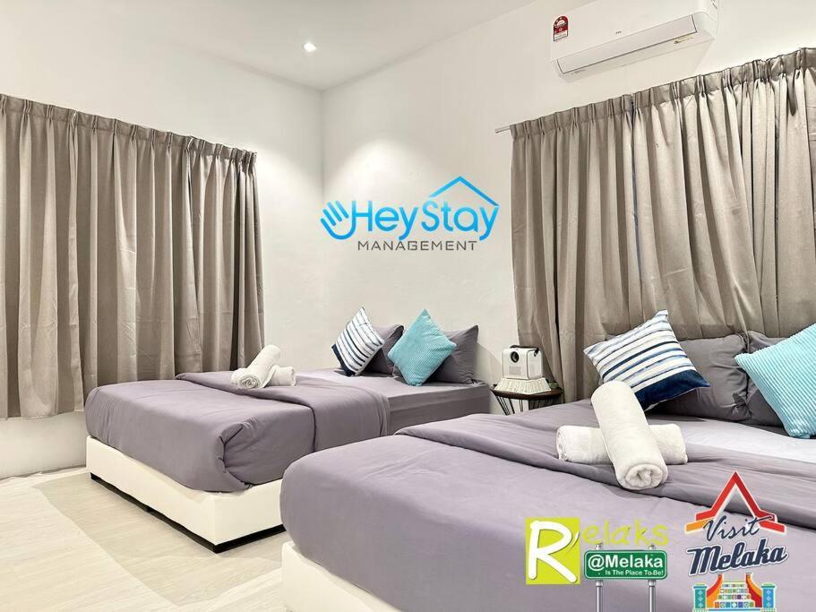 Klebang 17pax Privateswimmingpool Townarea By Heystay Management *